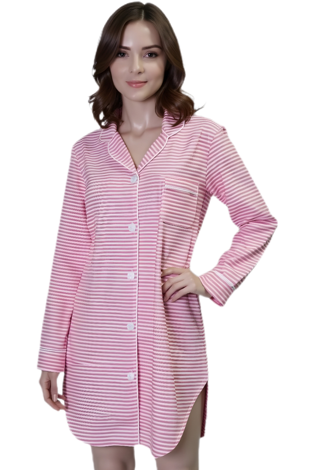 Oxford Flannel Night Shirt